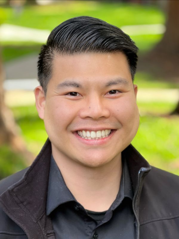 Photo shows the smiling face of Derek Nguyen