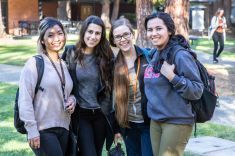 students on Sacramento campus