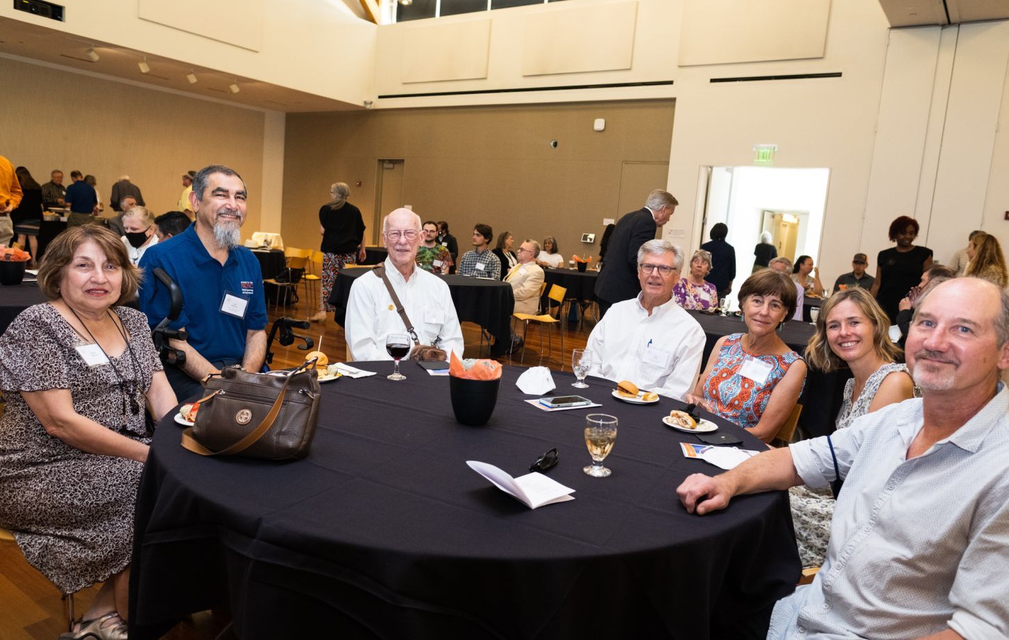 photo of attendees at the faculty retirement ceremony
