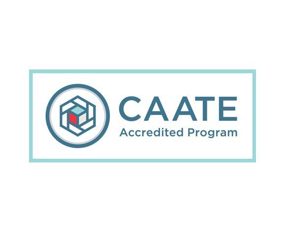 CAATE accreditation logo