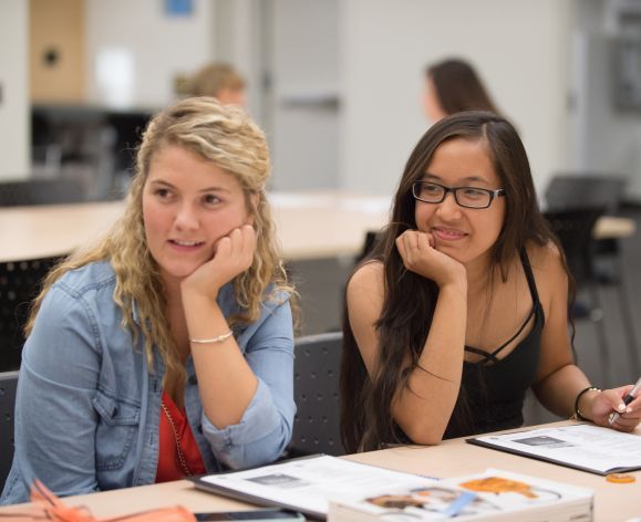 students listening to lecture