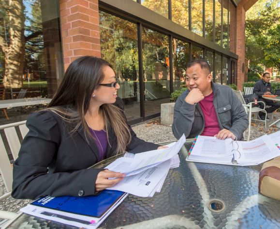 students on sacramento campus
